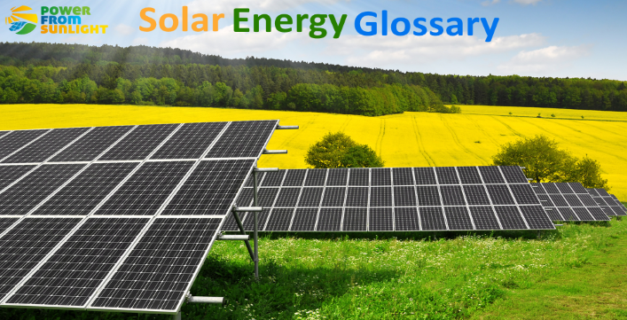 Solar Energy Glossary
