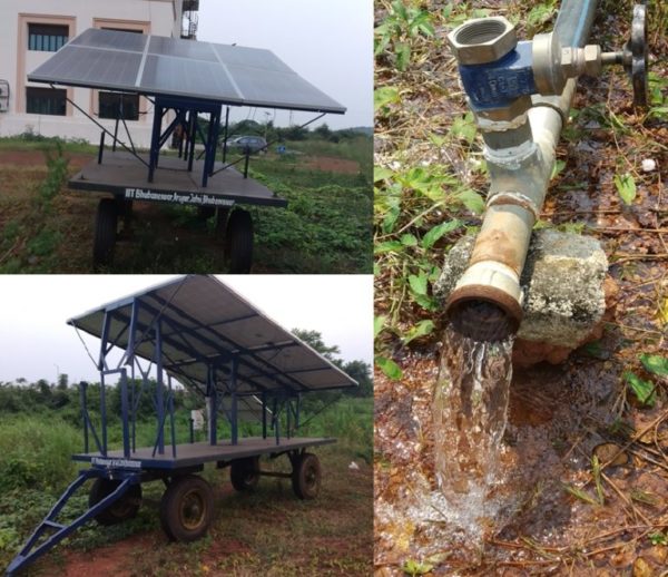 Bombear pozos de agua potable con tecnología fotovoltaica