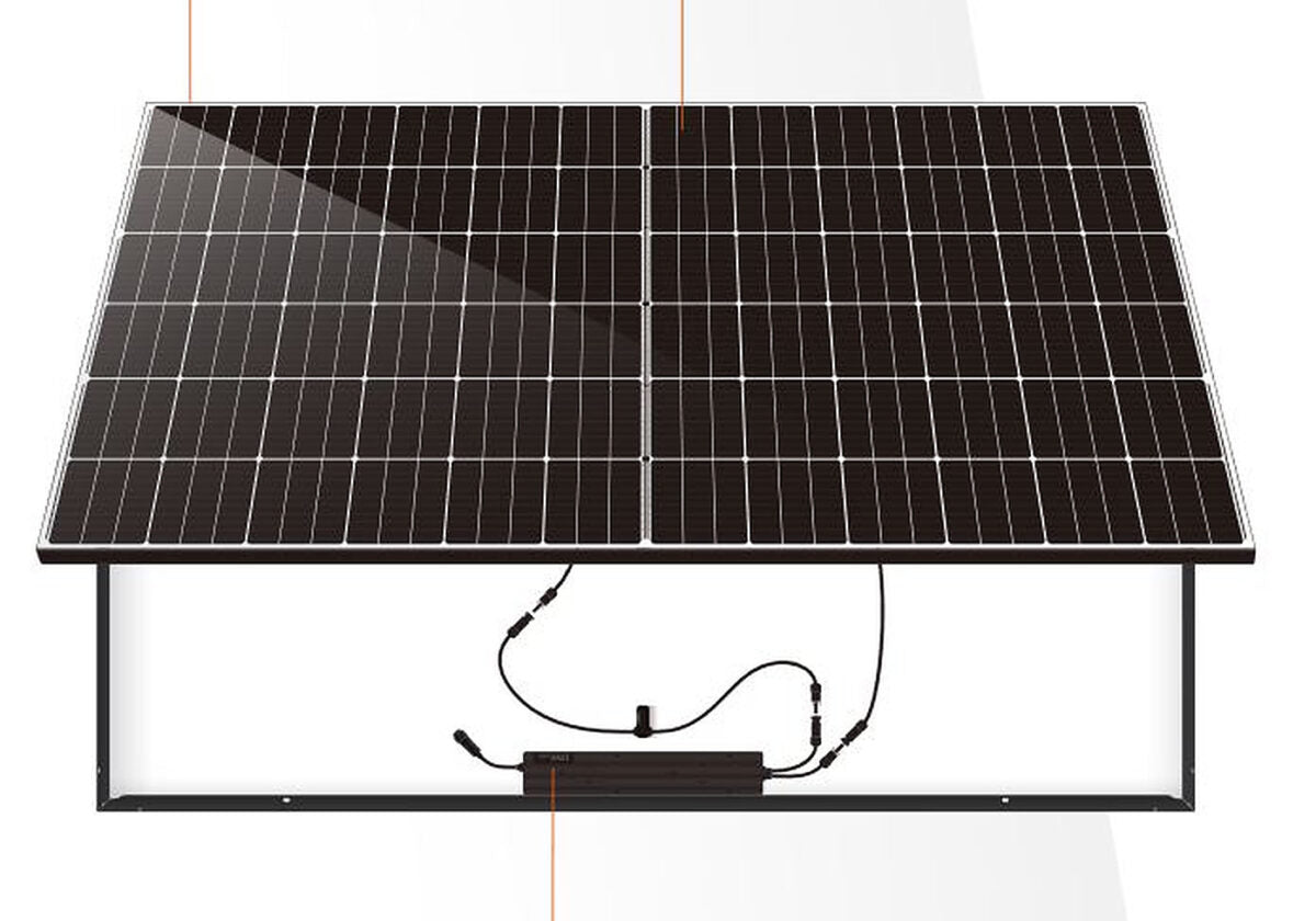 DAH Solar unveils solar kit for balconies, rooftops