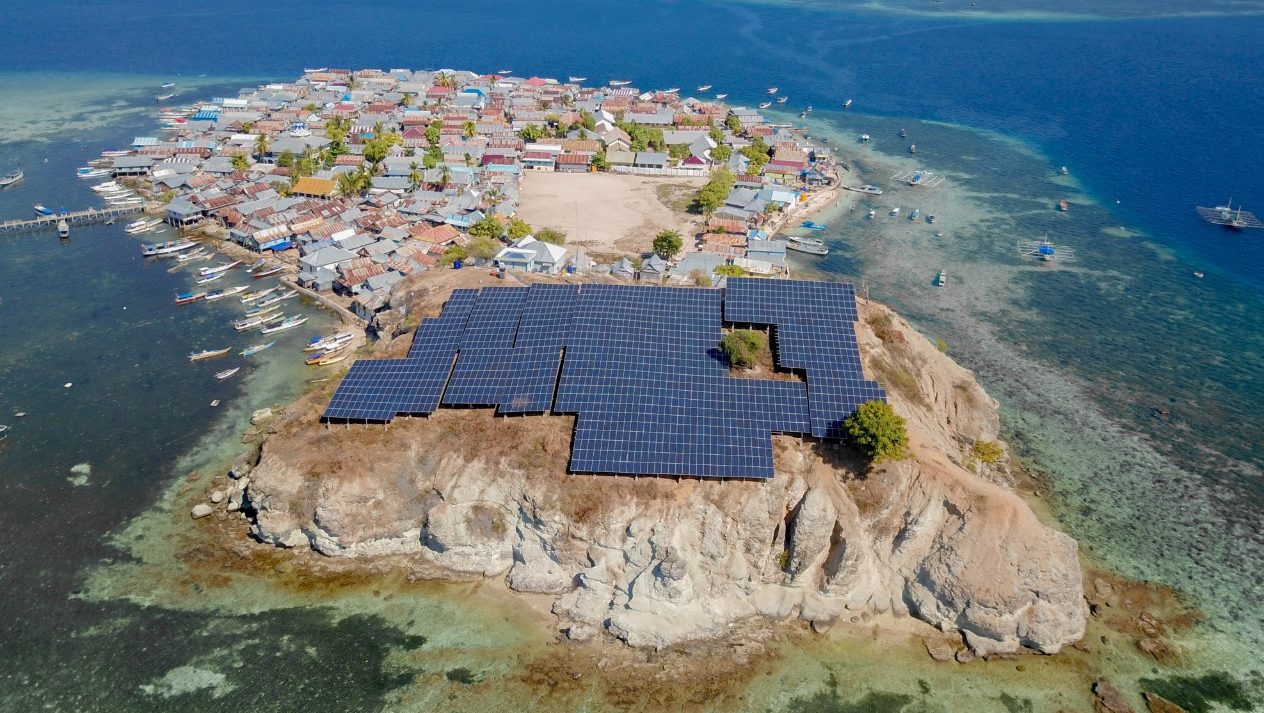 Solar-plus-storage for islands