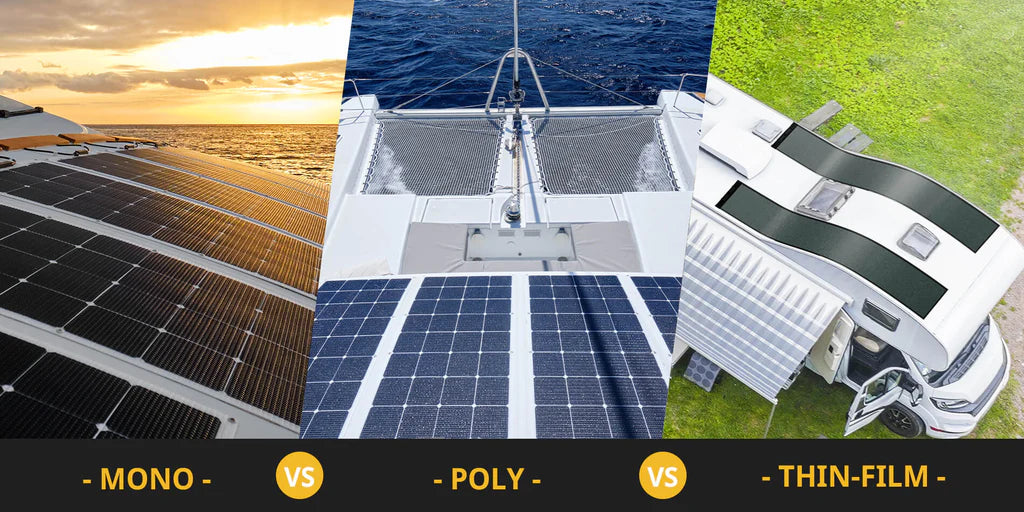 Difference Between Monocrystalline, Polycrystalline, and Thin Film Solar Panels