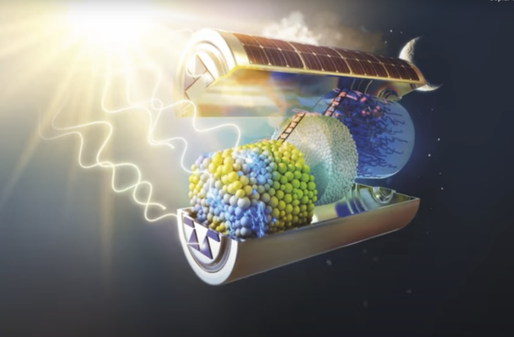 Un nuevo material crea baterías solares, que permiten absorber luz y almacenar energía simultáneamente