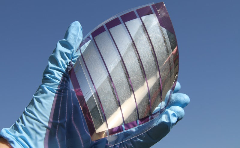 Flexible, roll-to-roll printed perovskite solar cell hits 16.7% efficiency