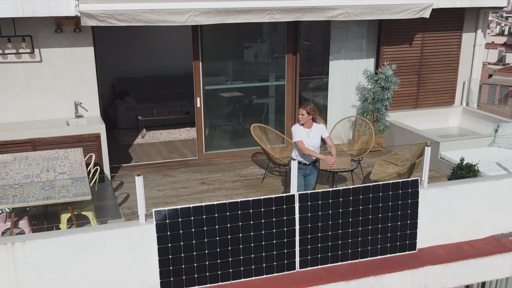 Los balcones solares made in Spain salen al mercado internacional