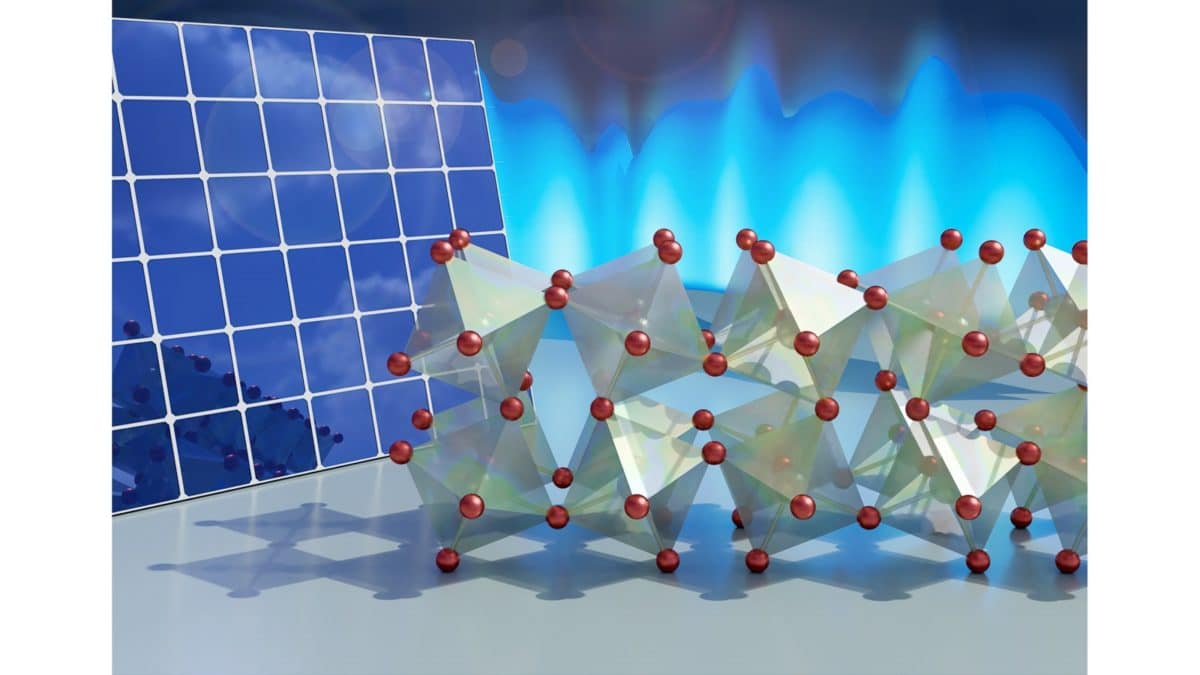 Tin-lead perovskite solar cell achieves 25.5% efficiency, improved stability