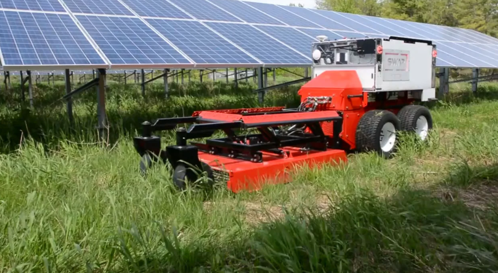 Solar field robot mower receives SOLV Energy seed funds