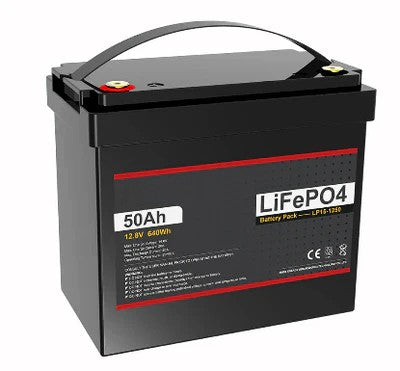 Solarparts@LiFe PO4 lithium battery 12.8V 50Ah