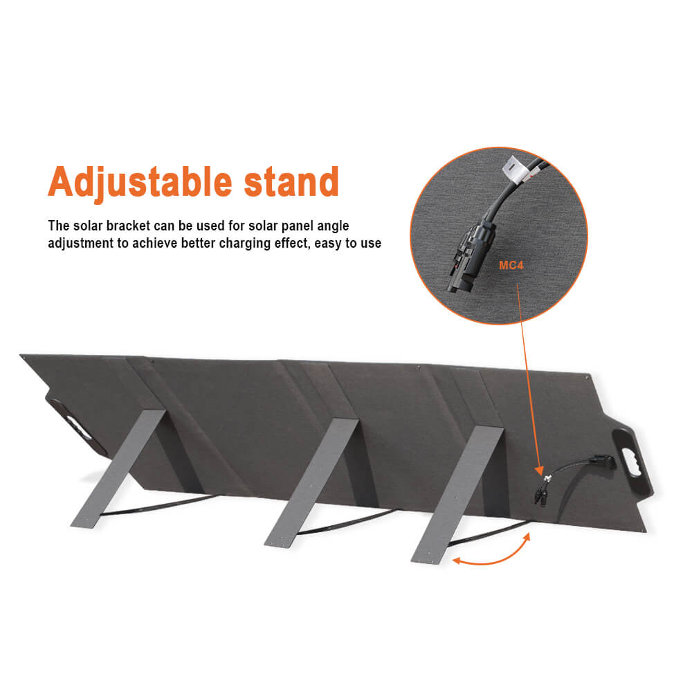 Solarparts@ Mono integrated foldable solar charger 19.8V/260W