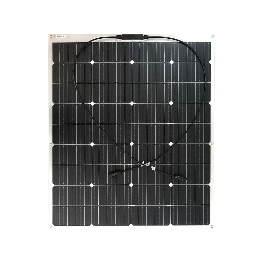 100W monocrystalline flexible solar panel