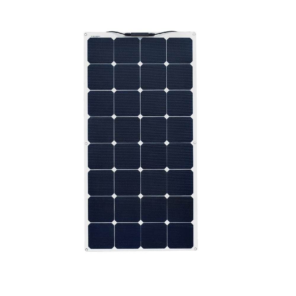 100W semi flexible solar panel