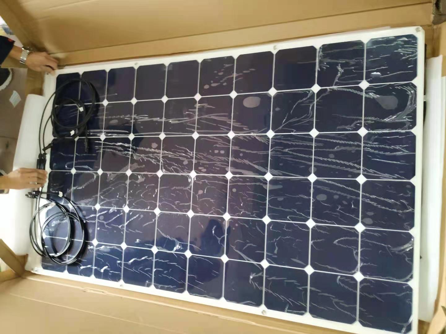 Solarparts Sunpower Flexible solar panel 33.6V 180W 1315X796x3 MM