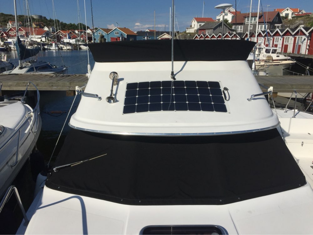 100W flxible solar panel