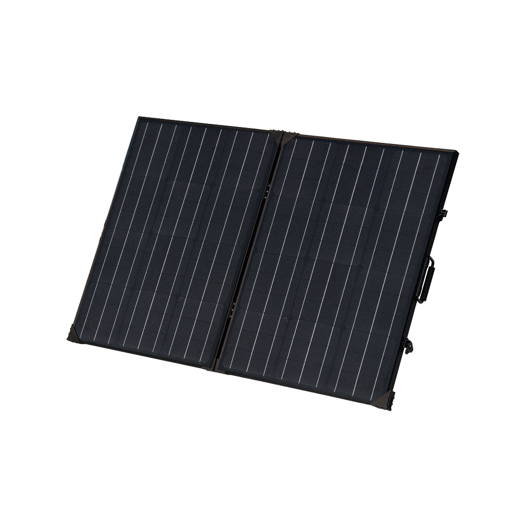 Mono foldable 2*50W solar charger  100w 18v 680*510*25mm