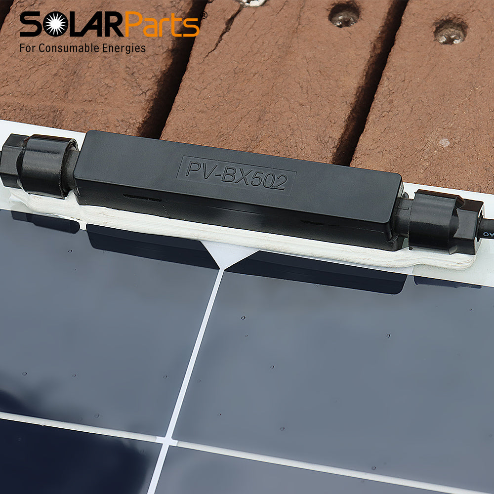 Solarparts@ Sunpower Flexible Solar Panel PET 18V 50W 545x535x3mm