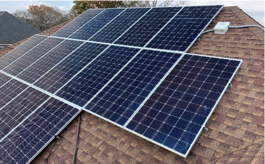 Solarparts mono glass solar panel 41.97V/550W  2279*1134*35mm