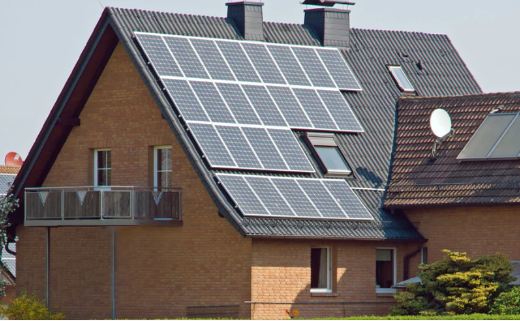 Solarparts mono glass solar panel 41.97V/550W  2279*1134*35mm